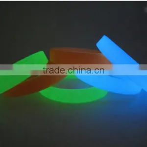 Elegant Custom Glowing in the Dark Silicone Wristband for Event Supplier's Choice thumbnail-3