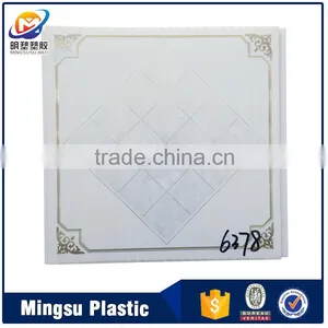 Ghana Plastic T&G PVC Ceiling Panel Popular Design From China Factory Yafa thumbnail-5