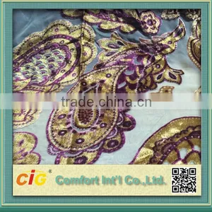 Chenille Jacquard Sofa Fabric Stock Lots thumbnail-2