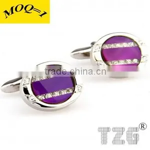 TZG00153 Fashion Stone Cufflink thumbnail-1