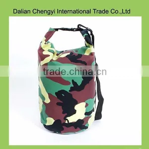 Factory Price Tactical Camouflage Waterproof Pvc Dry Bag for Outdoor Sport thumbnail-1