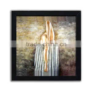 Custom Beautiful Nude Girls Vintage Wooden Plaque thumbnail-1