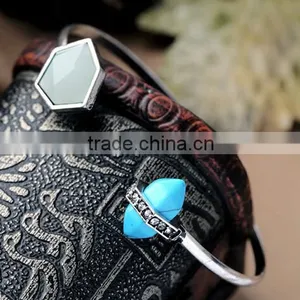 New York Best Selling Simple Natural Stone Boho Bracelet/ thumbnail-4