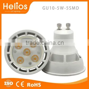 Hot Sale Gu10 5w Led Spotlight ,AC 230,With ROHS &CE Approve Smd Led Gu10 thumbnail-1