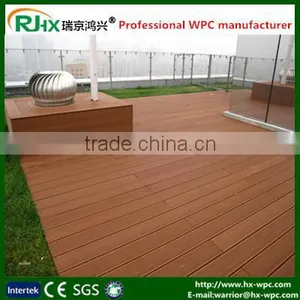 WPC Deck Flooring When Coated Looks Like Real Timber With Cheap Composite Decking thumbnail-1