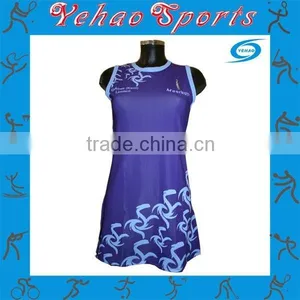Full Sublimated Sexy Netball Dress Hook and Loop thumbnail-1