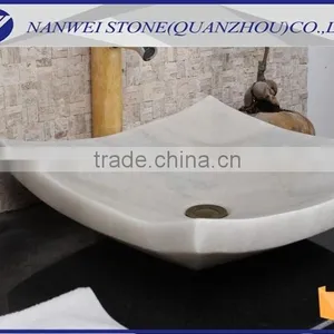 Online Booking White COLOR Stone Wash Basin in Bathroom and Home Products OF CUSTOM SIZE IN thumbnail-4