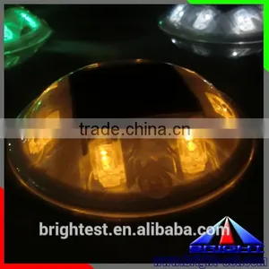 Blue Color PC Housing Epistar LED 360 Reflective Cat Eyes Plastic Solar Road Stud 8 LED thumbnail-2