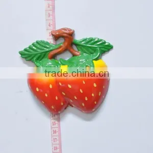 Kids Fruits and Vegetables Apple Banana Corn Tomato Strawberry Collecting Series Design Beautiful Custom Made Fridge Magnets thumbnail-5