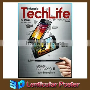 Fashion Lenticular 3d Poster for Electronics Advertising thumbnail-1