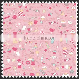 Hot Selling Lovely Printed Taffeta Fabric thumbnail-1