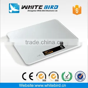 Glass Electronic Kitchen Digital Scale With Temperature Display thumbnail-2