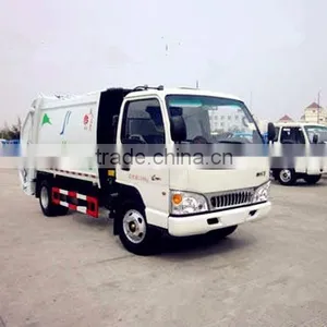 2014 New JAC 5-6 CBM Compactor Garbage Truck thumbnail-1