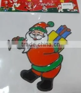 Cheap Christmas Santa Claus Window Sticker /door Sticker thumbnail-1