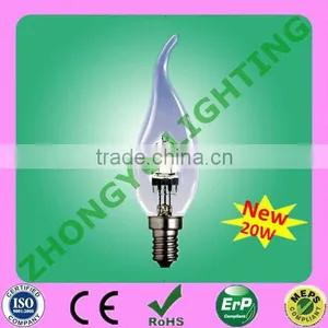 C35 20W E14 Halogen Energy Saver Bulb Lamp thumbnail-1