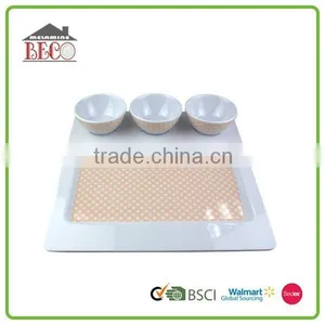 Good Quality Colorful Plastic Casual Dinnerware Sets thumbnail-2