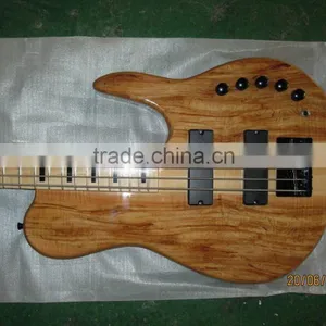 Custom Bass Guitar Neck-through Birdeye Wood Body Quality Maple Neck and Fingerboard Bottom Price thumbnail-2