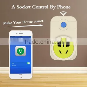 Wi-Fi Home/Offices Automation Smart Wireless Power Socket Remote Control Wifi Plug thumbnail-1