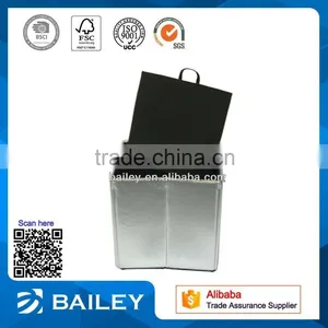 Modern Leather Square Storage Ottoman Furniture thumbnail-4