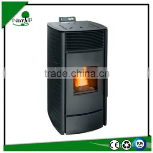 12kw Indoor Using Wood Pellet Stove With Remote Control thumbnail-1
