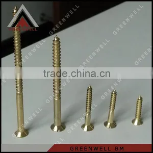 Center Knurled Button Head Black Screw on Wood thumbnail-1