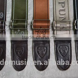 Factory Promotion Soft Thin Straps for Bass Acoustic Guitar Straps / Guitar Belt With Double Leather Ends thumbnail-6