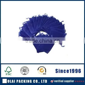 New Customized Velvet Carry Pouch,custom Drawstring Bags With Hot Golden Stamping Logo thumbnail-1