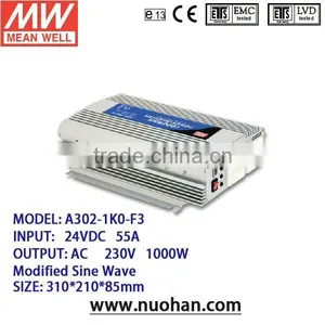 Meanwell 1000W Modified Sine Wave DC-AC Power Inverter 24v Inverter/dc to ac Inverter Design Circuit thumbnail-1