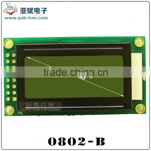0802 Lcd Module 5V 3.3V LCM Display Black Character Small Lcd Display thumbnail-3