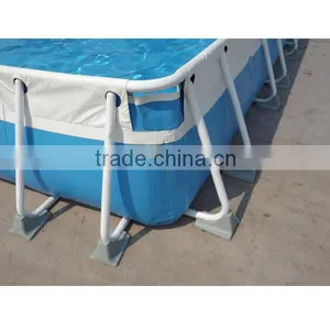 1.32M Height 0.9mm Netted PVC Tarpaulin Inflatable Swimming Pool thumbnail-3