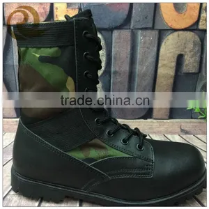 Black Leather Camouflage Oxford Cloth Waterproof Liberty Jungle Boots/safety Shoes Price thumbnail-2