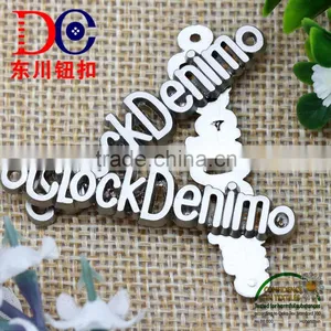 Hot Selling Garment Metal Logo Plates,Handbag Logo Metal Plate thumbnail-4