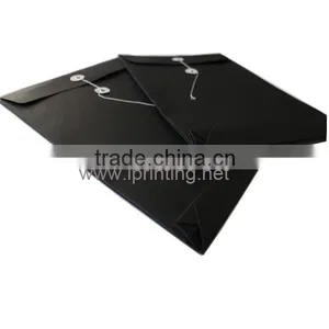 Black Kraft String Envelope, Envelop With Window, Paper Folder Printing thumbnail-3