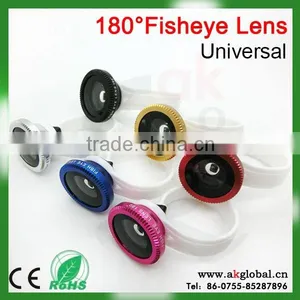 180 Degree Fish Eye Lens With Clip,fisheye Lens Mobile,mobile Phone Camera Lens thumbnail-6