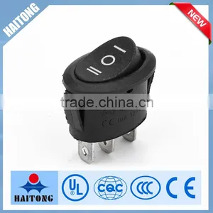 3 Pin 3 Way Electronical Rocker Switch on off Rocker Switch thumbnail-1