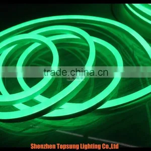 150' Spool 12v Hotsale Green Mini Led Neon Flex Rope Lights 8*16mm for Outdoor Decoration thumbnail-3