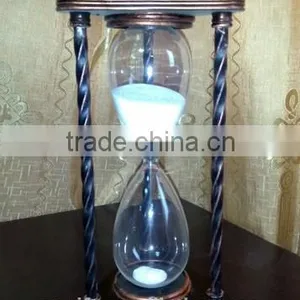 Fancy Sand Timer- Art Glassware Glass Sand Timer Sand Clock Hourglass thumbnail-6