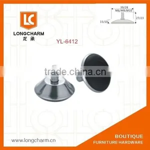 Plastic and Stainless Steel Nail Glide Adjustable Table Leg Screw From Guangzhou Furniture Hardware thumbnail-1