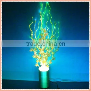 Light Up Orchid Flowers & Plant / White Cymbidium With LED Lights thumbnail-1
