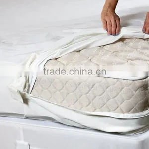 Ultrasonic Quilted Hypoallergenic Waterproof Mattress Protector thumbnail-1