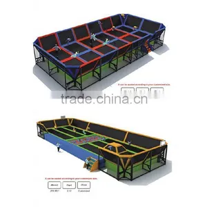 Interesting Outdoor Trampoline Park thumbnail-1