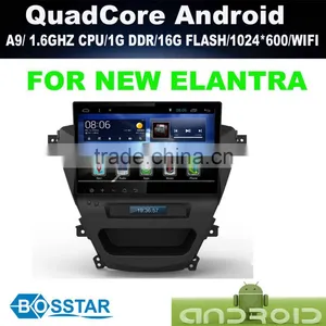 Bosstar Quad Core Android Car Vedio Mp4 Radio for Hyundai NEW ELANTRA With Wifi,bluetooth,16g Inand IGO MAP thumbnail-1