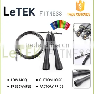 Jump Rope - Crossfit, MMA, Boxing Lightweight Long Ballistic Handles, Adjustable Length Cable and Dual Bearings - 100% Lifetime thumbnail-5