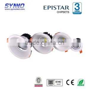 Hot Sales 20W COB Epistar Round Recessed IP44 LED Downlight thumbnail-1