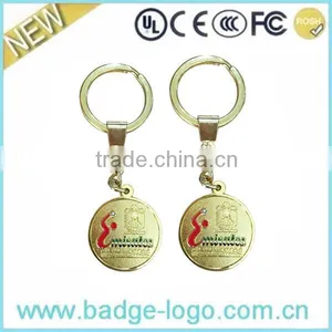 Newest Products Novelty Wholesale Coin Keychain thumbnail-1