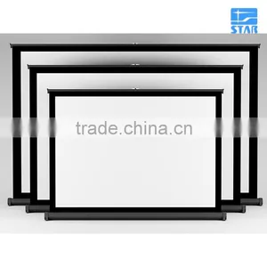 High End H40 40 Inch 16:9 Portable Outdoor Foldable Hanging / Desk / Table Projector Screen, Mini Pull up Screen thumbnail-2