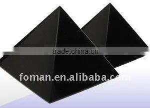 100x65mm Obsedian Gemstone Pyramid Semi Precious Stone Craft thumbnail-1