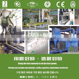 CE Certification H Beam Shot Blasting Machine / Rust Cleaning Square Pipes thumbnail-3