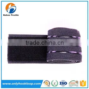 Fish Line Elastic Hook and Loop Strap Made in China/ Elastic Nahoo Hook Loop Band thumbnail-1
