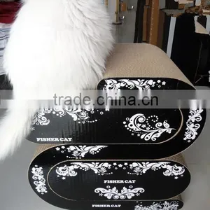 Fashionable Paper Pet Cat Toy Cardboard Cat Scratcher thumbnail-3
